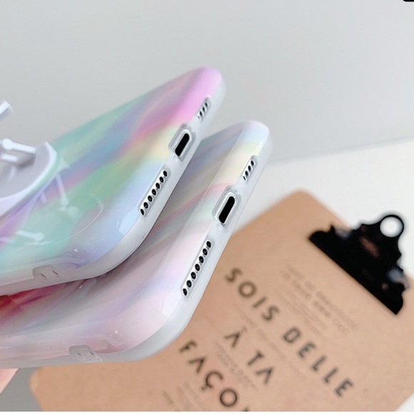 💕12/Mini/Pro/Max Tie Dye Case w Kickstand Holder💕 - Picture 4 of 7